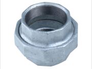 União assento plano galvanizado