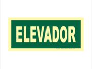PLACA ELEVADOR 12 X 24CM PVC 2MM PP0537